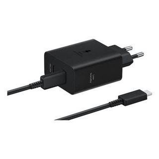 Сетевое з/у Samsung USB Type-C PD 50Вт EP-T5020X 50W 3A (PD) 2xUSB Black