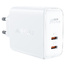 Сетевое з/у ACEFAST A29 PD50W GaN USB-C+USB-C dual port charger (EU). Цвет: белый Сетевое з/у ACEFAST A29 PD50W GaN USB-C+USB-C dual port charger (EU). Цвет: белый