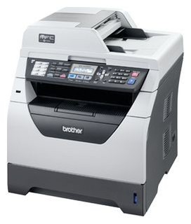 МФУ Brother лазерный MFC-8370DN A4 (принтер/сканер/копир/факс) 28/28 стр/мин сеть дуплекс